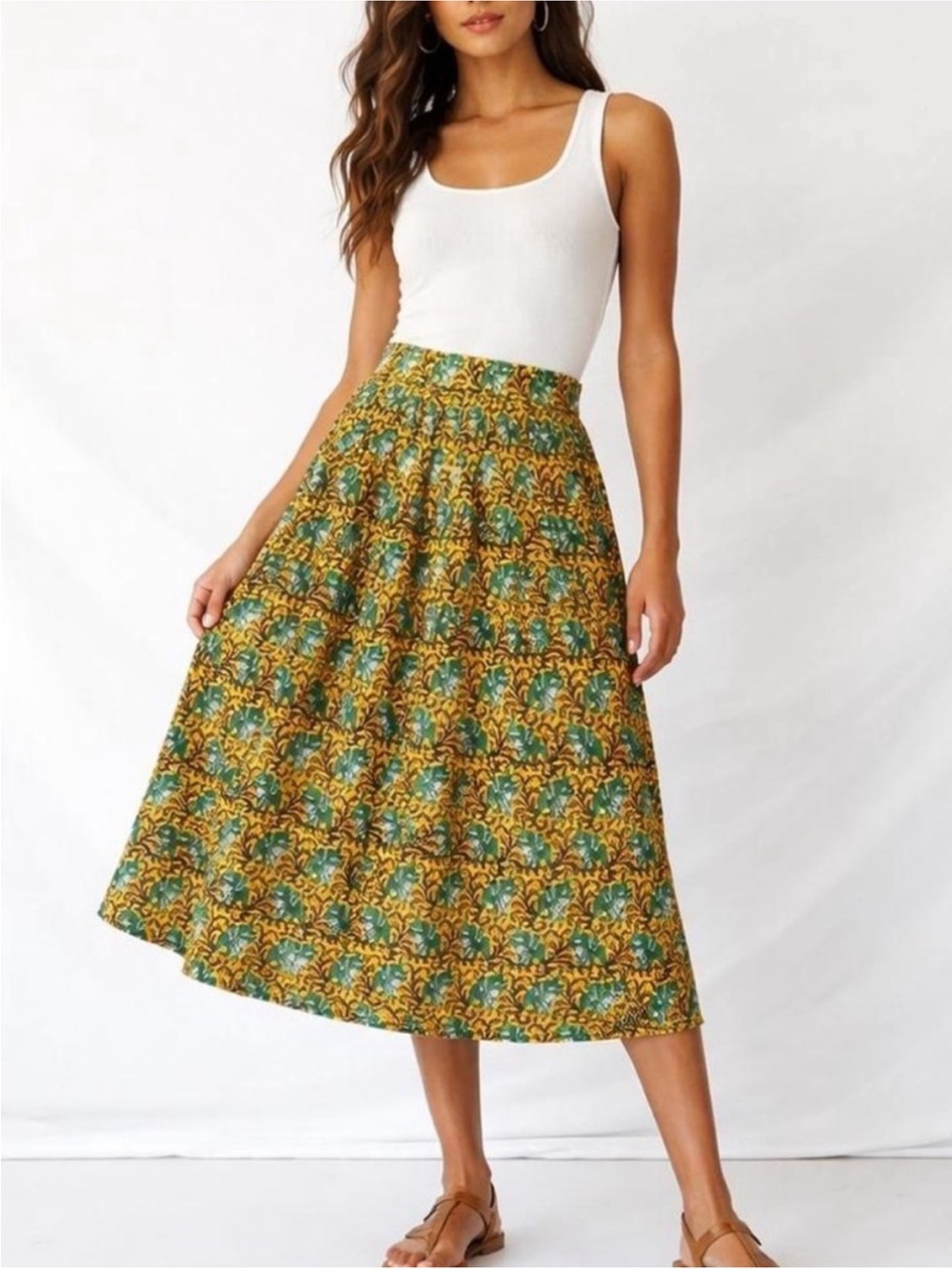 J. Crew Ratti Elephant Print Skirt
